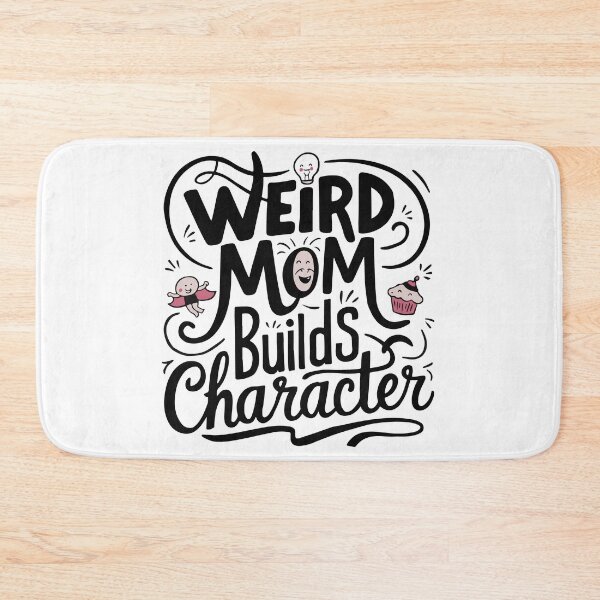 Item preview, Weird Mom Builds Character designed and sold by BRROOLY.
