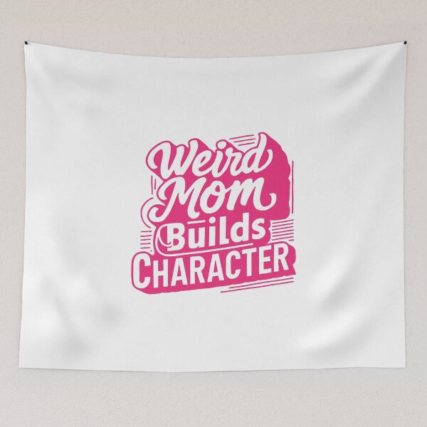 Item preview, Weird Mom Builds Character designed and sold by BRROOLY.
