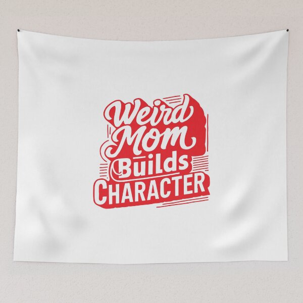 Item preview, Weird Mom Builds Character designed and sold by BRROOLY.
