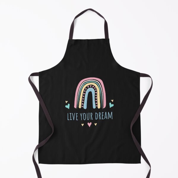 Item preview, Live your dream. Cute print with lettering and rainbow designed and sold by Mariana Shymkovych.