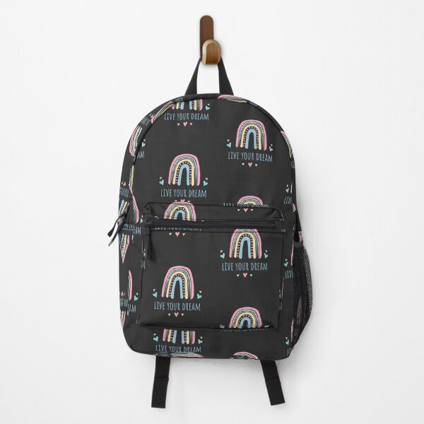 Item preview, Live your dream. Cute print with lettering and rainbow designed and sold by Mariana Shymkovych.