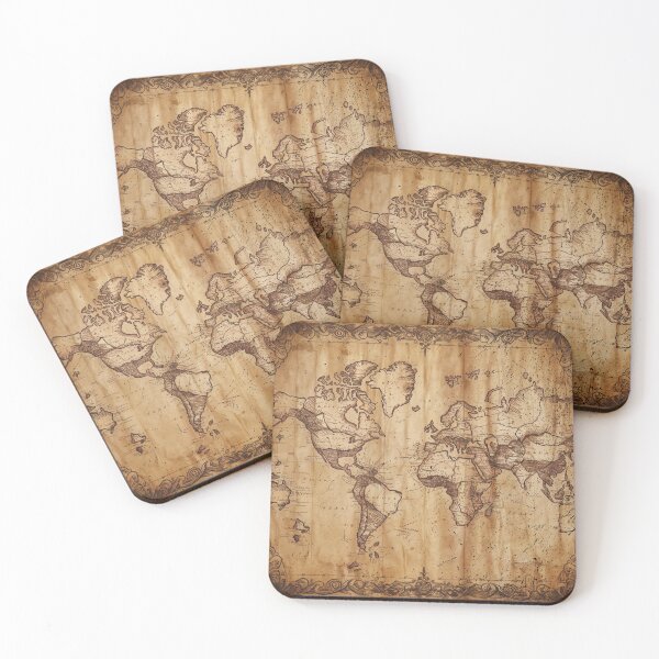 Item preview, Vintage Map designed and sold by Art-Design-EM.