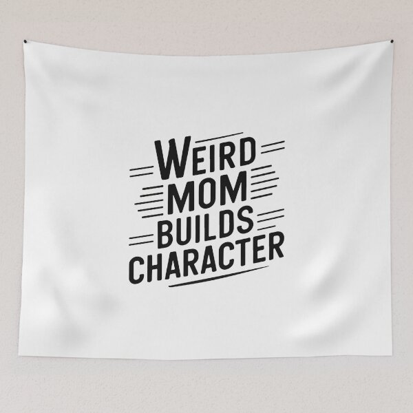Item preview, Weird Mom Builds Character designed and sold by BRROOLY.