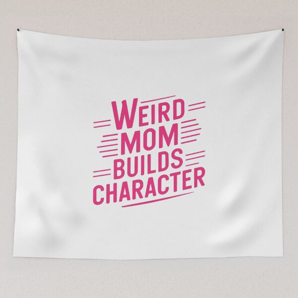 Item preview, Weird Mom Builds Character designed and sold by BRROOLY.