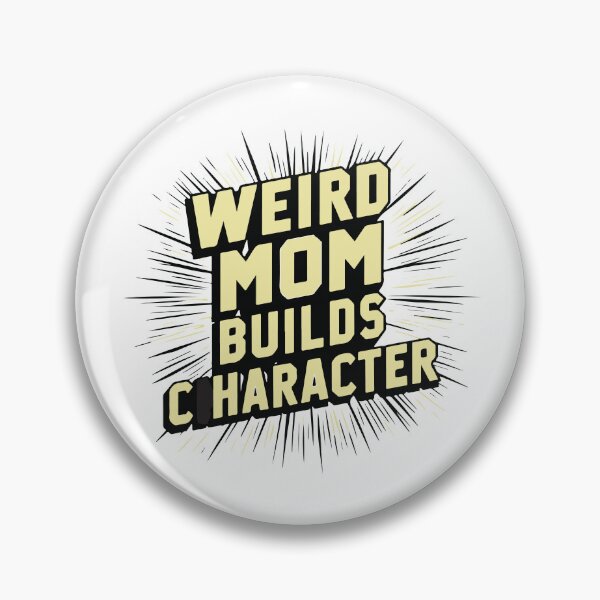 Item preview, Weird Mom Builds Character designed and sold by BRROOLY.