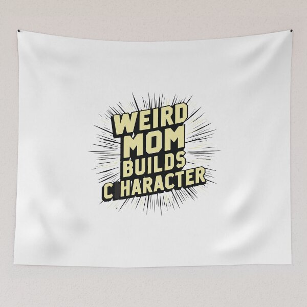 Item preview, Weird Mom Builds Character designed and sold by BRROOLY.