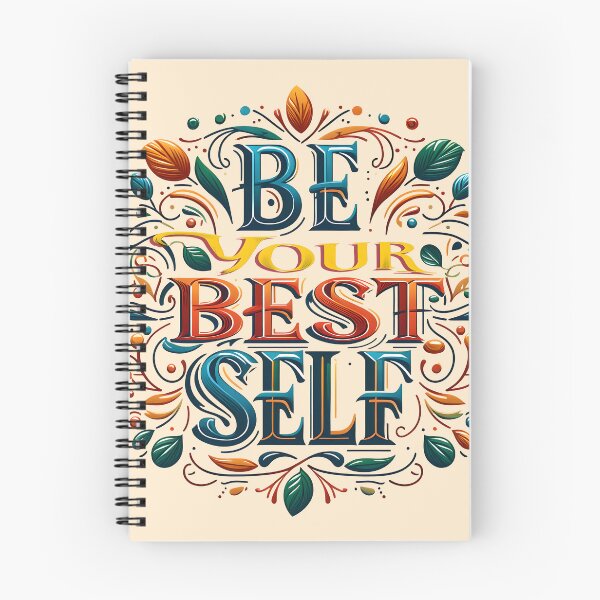 Item preview, Be Your Best Self, typography, retro designed and sold by maxmaj.