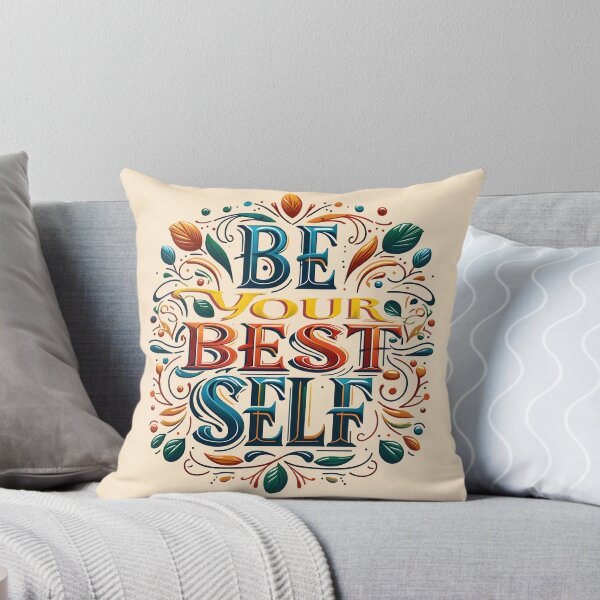 Item preview, Be Your Best Self, typography, retro designed and sold by maxmaj.