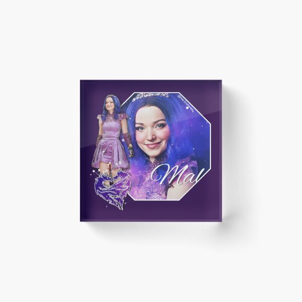 Vista previa del artículo con la obra «Mal Purple Queen - Estrella de boda de Descendientes 3», diseñado y vendido por Arte Enchanted.