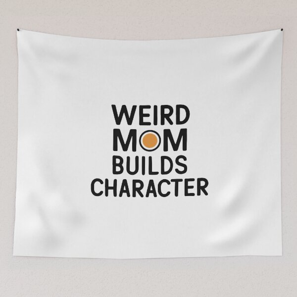 Item preview, Weird Mom Builds Character designed and sold by BRROOLY.
