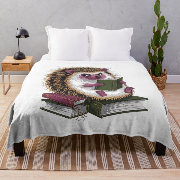 Item preview,  Cute Hedgehog Book Nerd Funny Readers  designed and sold by Micro-dose.