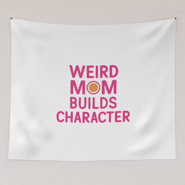 Item preview, Weird Mom Builds Character designed and sold by BRROOLY.
