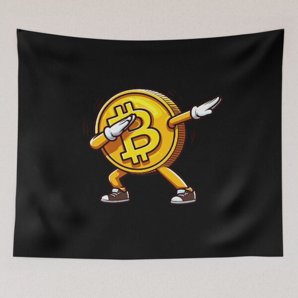 Item preview, Bitcoin Dabbing designed and sold by CryptoFunMerch.