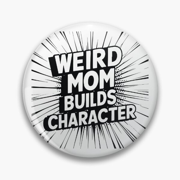 Item preview, Weird Mom Builds Character designed and sold by BRROOLY.