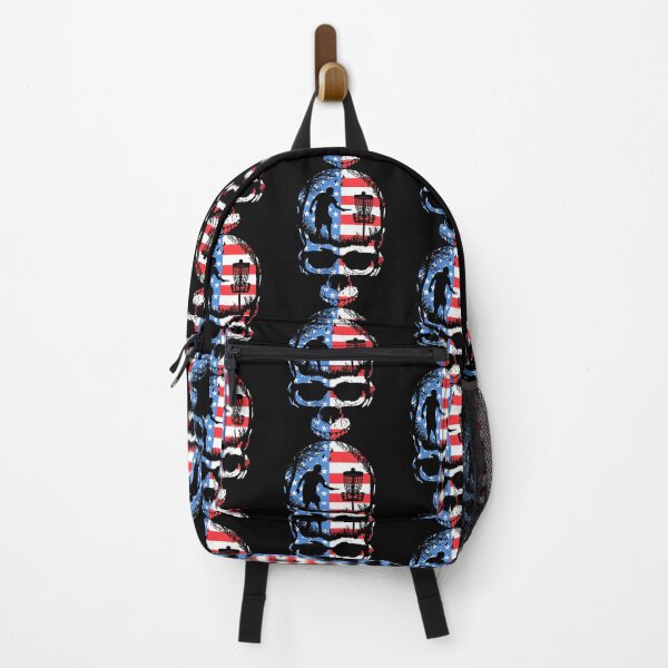 Item preview, 4th Of July Disc Golf Skull USA Flag Sunset Funny Halloween designed and sold by GrandeDuc.
