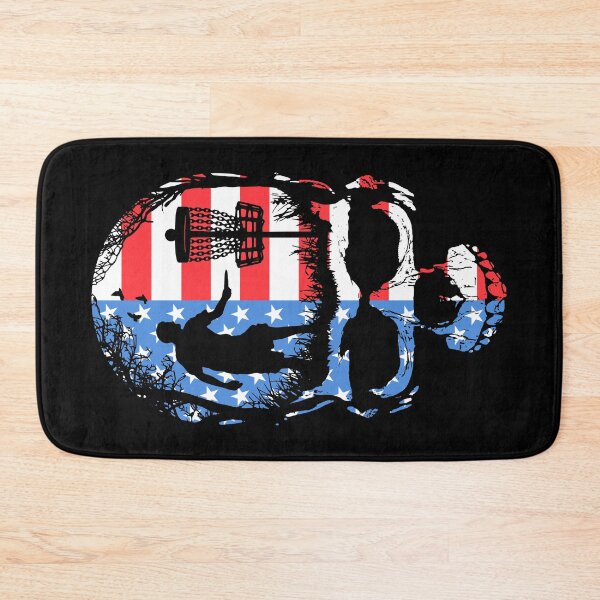 Item preview, 4th Of July Disc Golf Skull USA Flag Sunset Funny Halloween designed and sold by GrandeDuc.