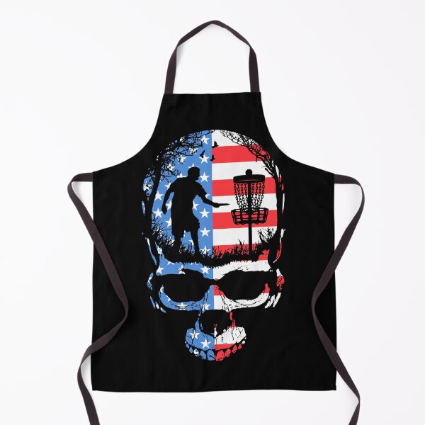 Item preview, 4th Of July Disc Golf Skull USA Flag Sunset Funny Halloween designed and sold by GrandeDuc.