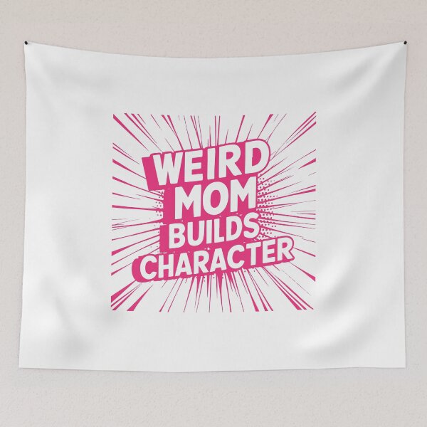 Item preview, Weird Mom Builds Character designed and sold by BRROOLY.