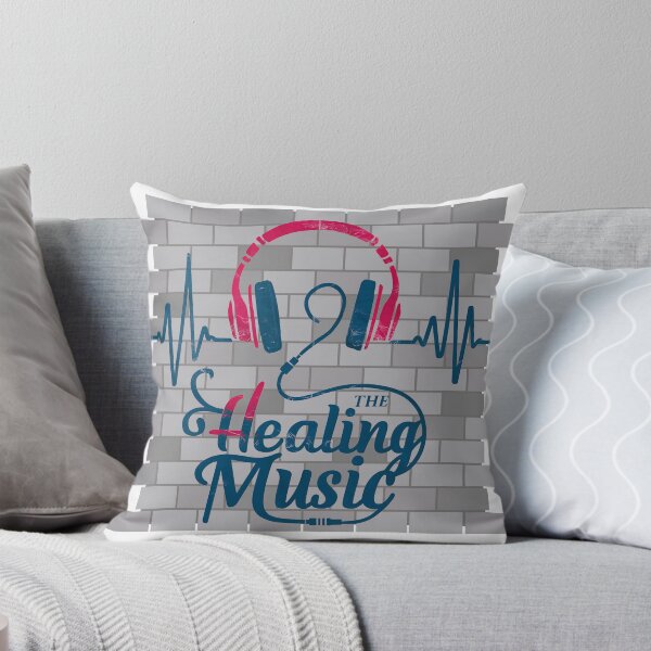 Item preview, Rhythmic Remedy on Brick Backdrop, Healing Music designed and sold by TrendyGraphTees.