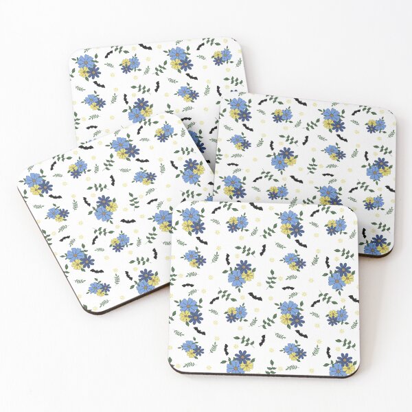 Item preview, Floral bat designed and sold by The Chaotic Muse LLC.