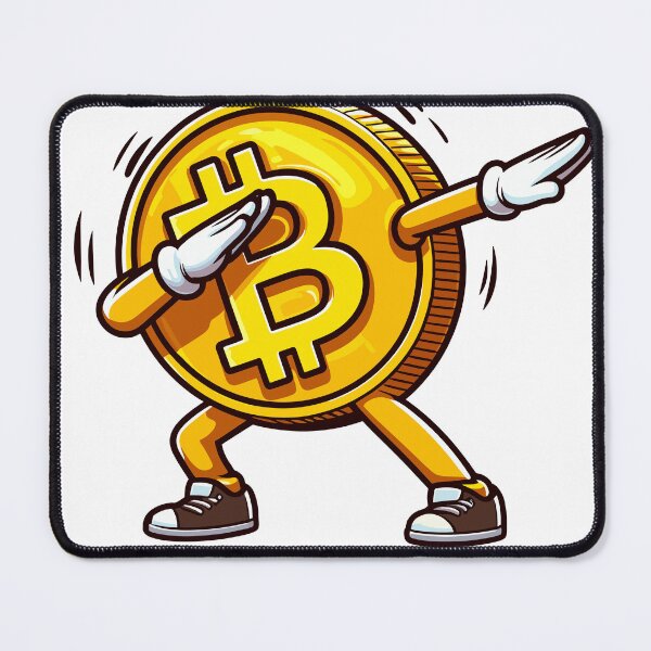 Item preview, Bitcoin Dabbing designed and sold by CryptoFunMerch.