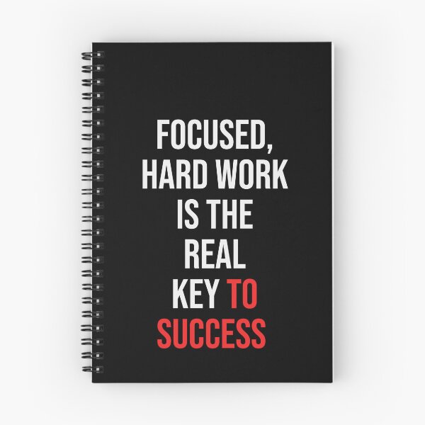 Item preview, FOCUSED, HARD WORK IS THE REAL KEY TO SUCCESS designed and sold by thewolf988.