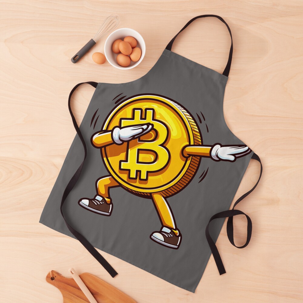 Item preview, Apron designed and sold by CryptoFunMerch.