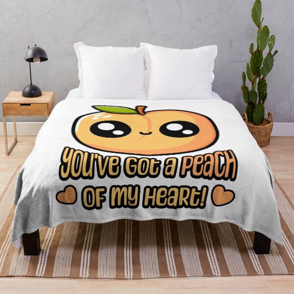 Item preview, You've Got A Peach Of My Heart! Cute Peach Pun designed and sold by PMCreative.
