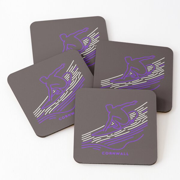 Item preview, Purple Majesty: Surf's Up Series Celebrates Cornwall designed and sold by leyfinder.