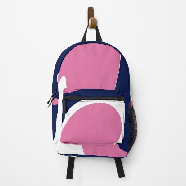 Item preview, Navy and pink pattern designed and sold by xoxodesignsxoxo.