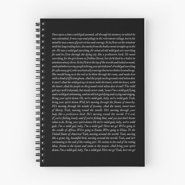 Item preview, Wild God - Nick Cave & The Bad Seeds (lyrics) v.2 designed and sold by x1brett.