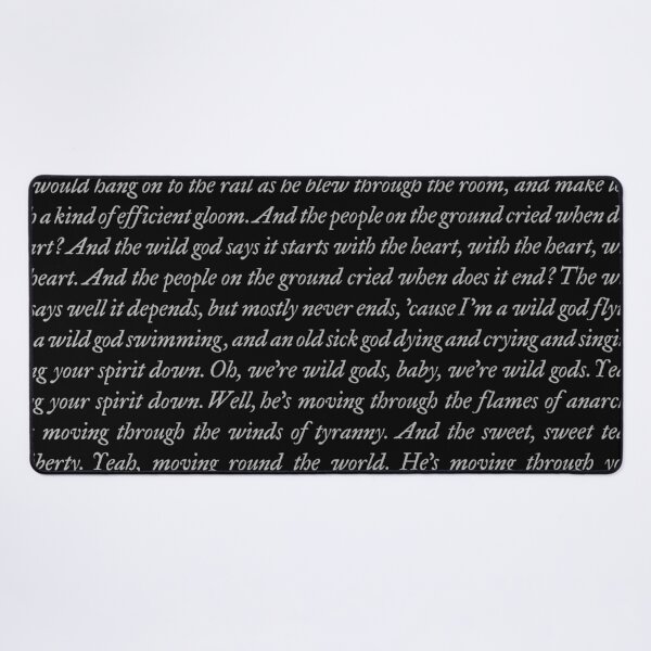 Item preview, Wild God - Nick Cave & The Bad Seeds (lyrics) v.2 designed and sold by x1brett.
