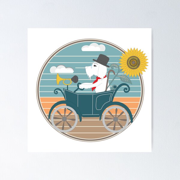 Item preview, Dogs in strollers designed and sold by Taras-Artworld.