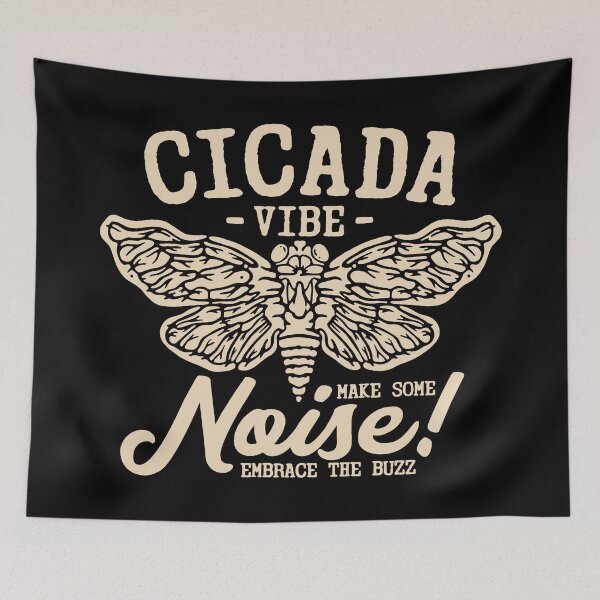 Item preview, "They're Back: Cicada 2024 Cicadageddon Invasion Tour - Witness Northern Illinois Cicadas Double Emergence of Spring Insect Bug Phenomenon with Entomology Enthusiast and Entomologist" designed and sold by artworkathome.