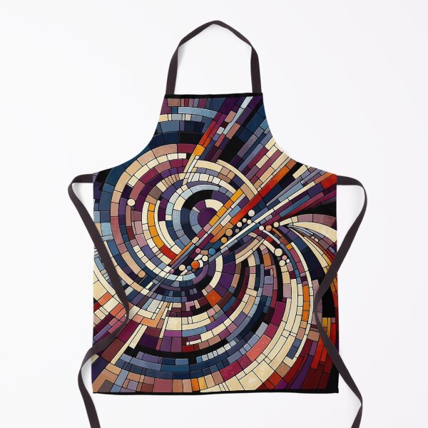 Item preview, Geometric Vortex - Abstract Spiral Mosaic Art designed and sold by FarBeyound.