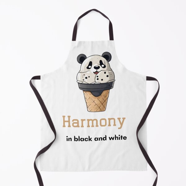 Item preview, Harmony giant panda black sesame ice cream designed and sold by Yeyishop.