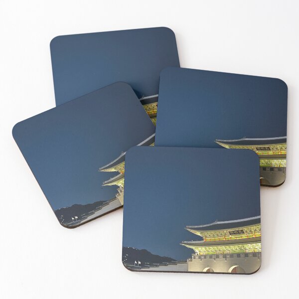 Item preview, Gwanghwamun at Night | Seoul South Korea Photography designed and sold by YemmyZImages.