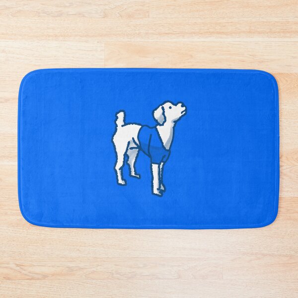 Item preview, White Dog  on Blue designed and sold by Eastspacebubble.