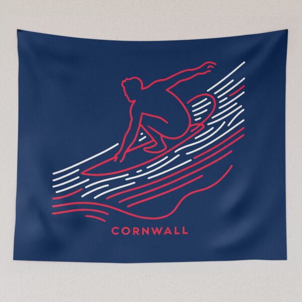 Item preview, Scarlet Surge: The Surf's Up Series Salutes Cornwall designed and sold by leyfinder.