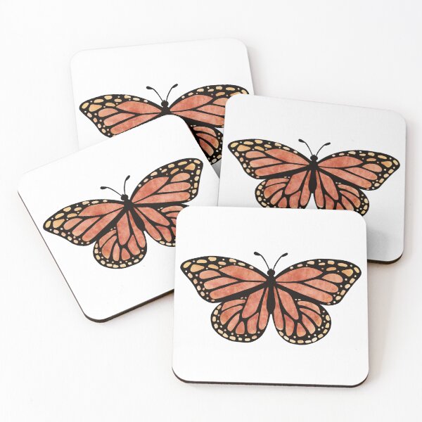 Item preview, Watercolor Monarch Butterfly designed and sold by DesignByRoseCo.