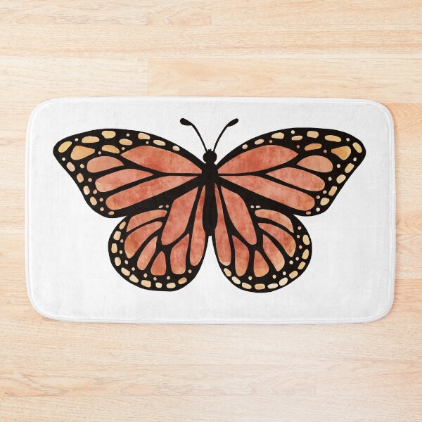 Item preview, Watercolor Monarch Butterfly designed and sold by DesignByRoseCo.