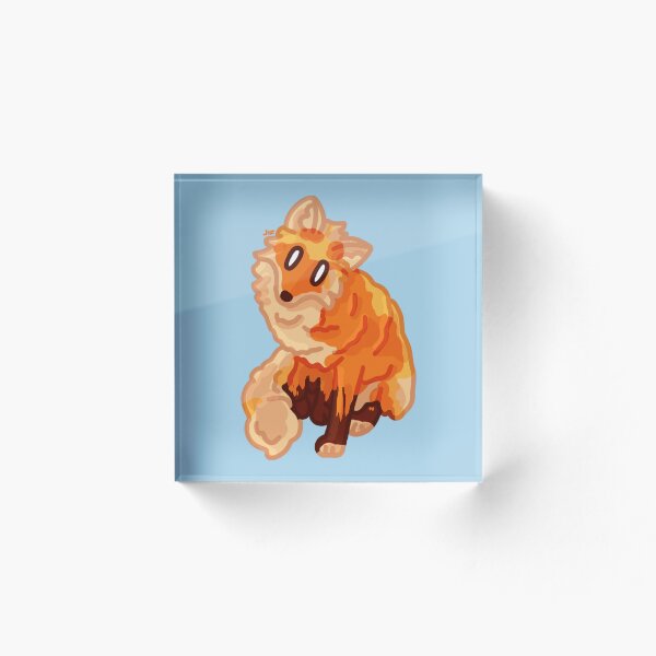 Item preview, #067 Sitting Fox designed and sold by Jasmine Froley.