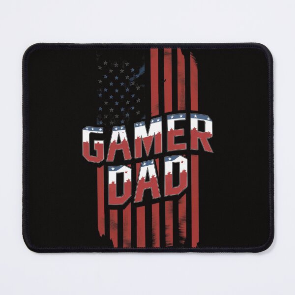 Item preview, Gamer Dad T-Shirt - Patriotic Gaming Tee for Fathers designed and sold by HOMEDESIGNPRINT.