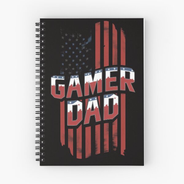 Item preview, Gamer Dad T-Shirt - Patriotic Gaming Tee for Fathers designed and sold by HOMEDESIGNPRINT.