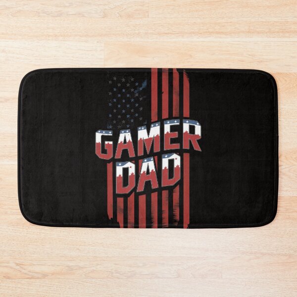Item preview, Gamer Dad T-Shirt - Patriotic Gaming Tee for Fathers designed and sold by HOMEDESIGNPRINT.