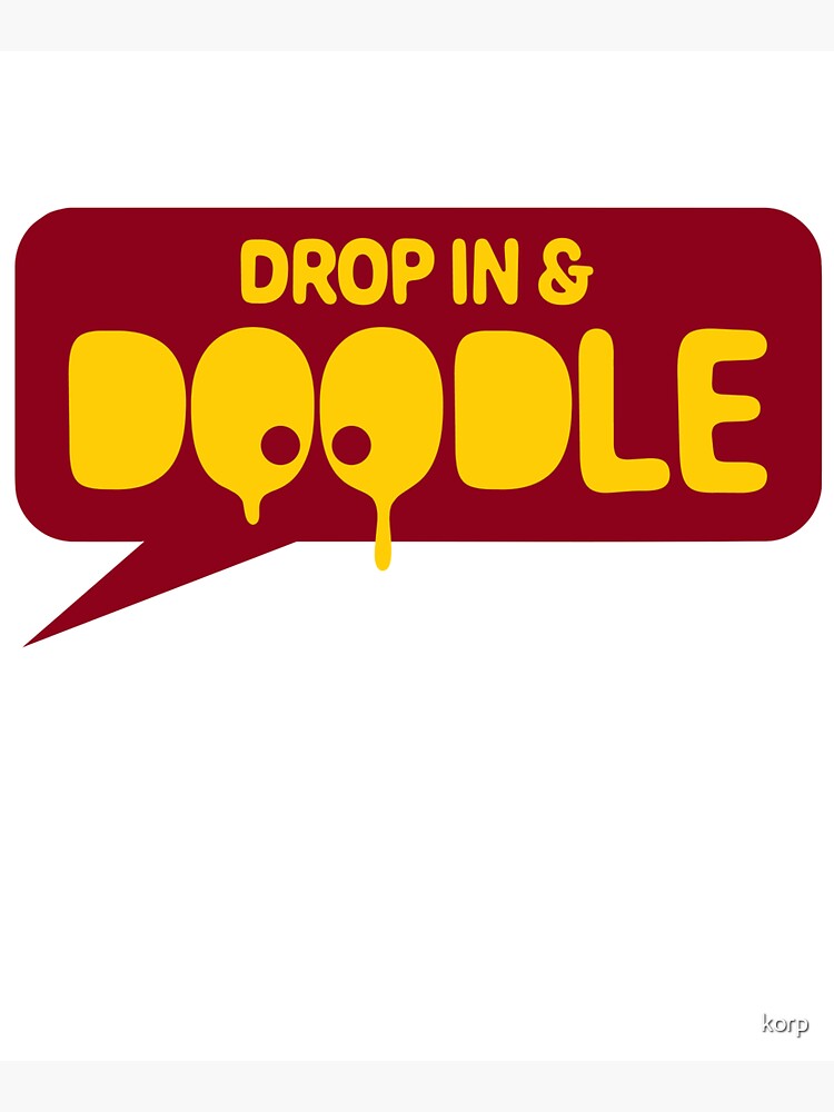 Thumbnail 5 of 5, Tote Bag, Drop In & Doodle designed and sold by korp.