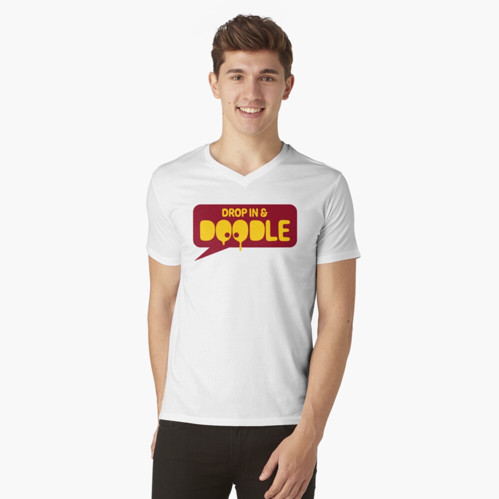 Item preview, V-Neck T-Shirt designed and sold by korp.