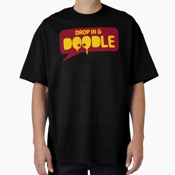 Drop In & Doodle Oversized T-Shirt