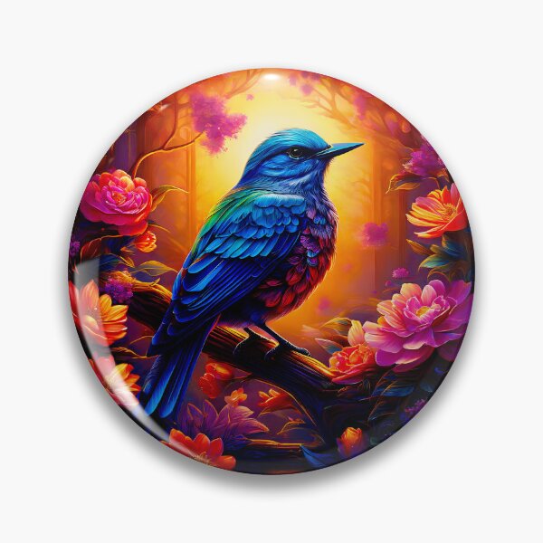 Item preview, Beautiful Bird in a Flower Box designed and sold by PixelCraftDSG.