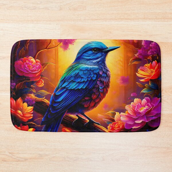 Item preview, Beautiful Bird in a Flower Box designed and sold by PixelCraftDSG.